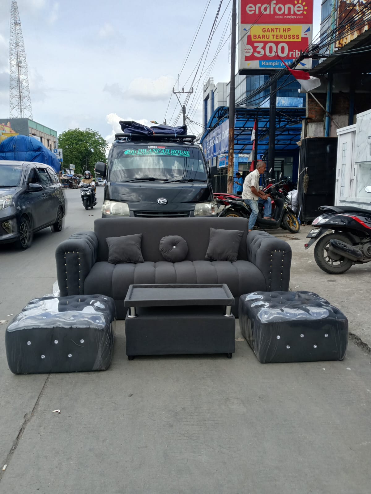 SOFA ISABEL SEATER 3 2PUK SATA [PUSAT]