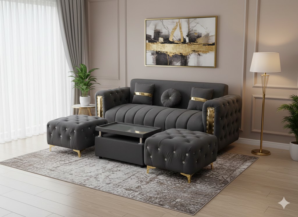 SOFA ISABEL SEATER 3 2PUK SATA [PUSAT]